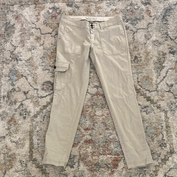 Mango Pants - Mango Women's Tan Cargo Pants